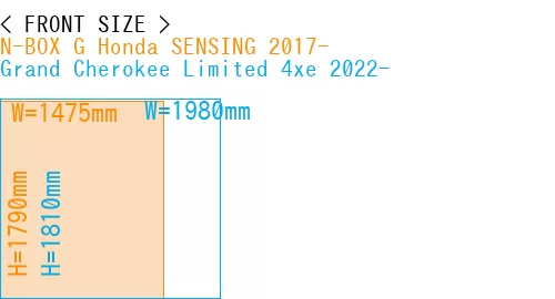 #N-BOX G Honda SENSING 2017- + Grand Cherokee Limited 4xe 2022-